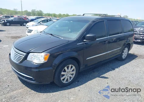 2014 Chrysler Town & Country Touring from USA, damaged, VIN 2C4RC1BG4ER217711
